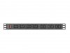 Lanberg Listwa zasilająca rack PDU 19 cali 1U 16A 2M 4X C19 6X IEC C13 C20 czarna